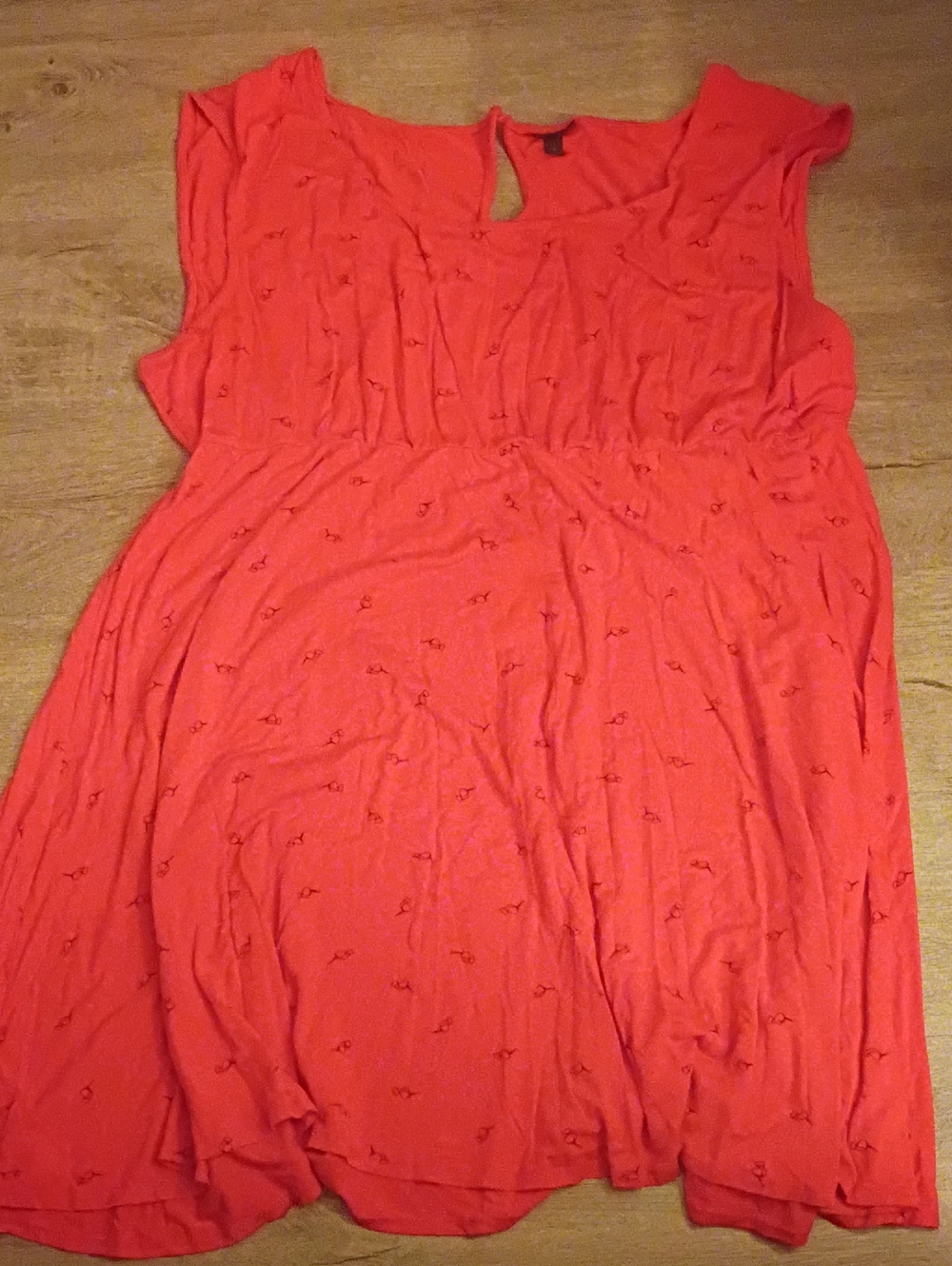 Women's Red Casual Dress